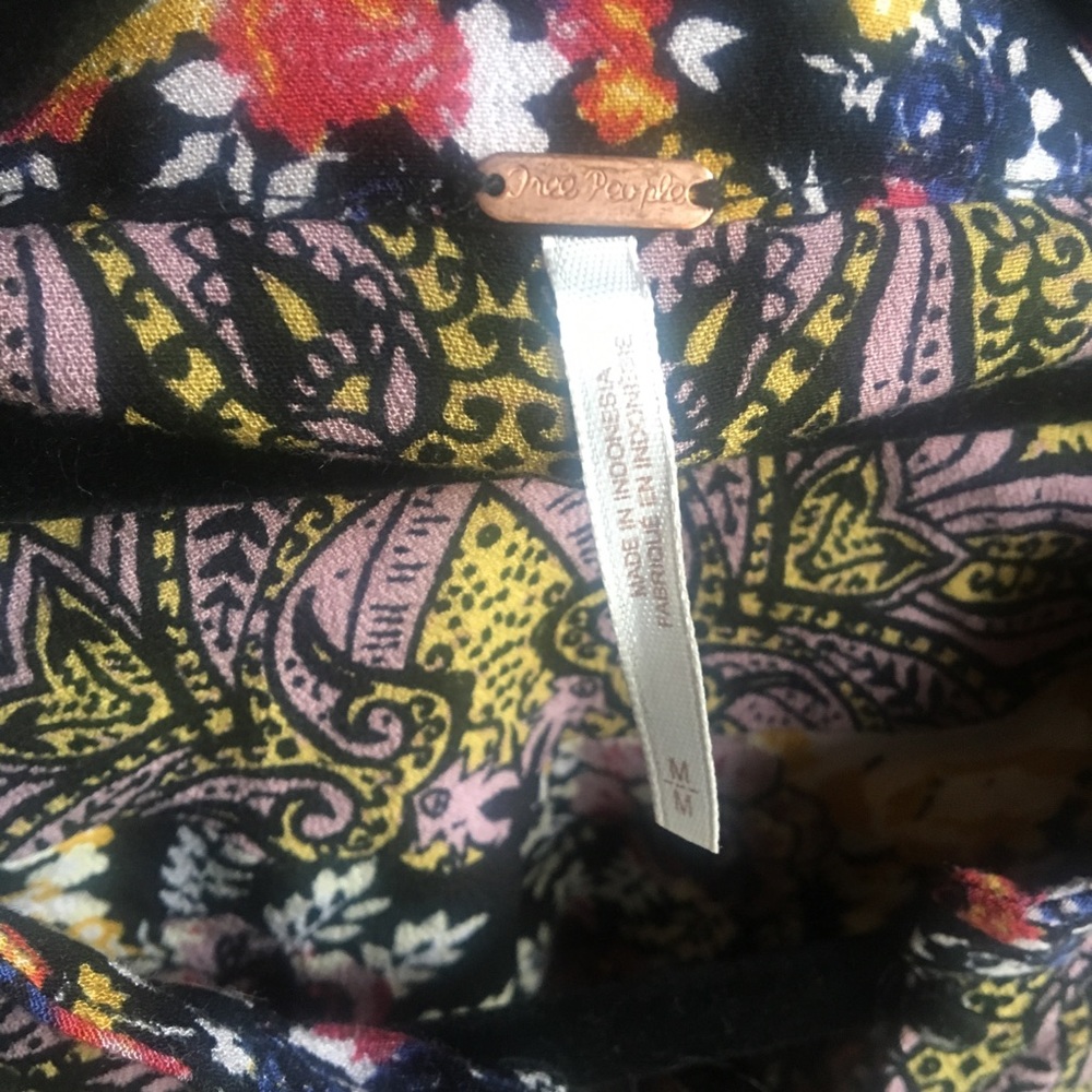 Free People Wildflower Fields Henley Top - Picture 7 of 8